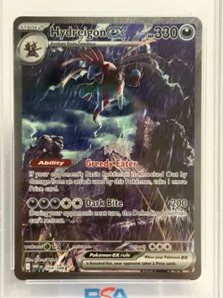 Pokemon 2025 Hydreigon ex 169/086 SIR White Flare GEM MINT PSA 10 - Image 2