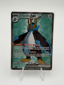 Pokemon TCG Phantasmal Flames Empoleon ex 114/094 Ultra Rare NM - Image 1