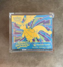 Ascended Heroes Pokemon Center Elite Trainer Box ETB - Sealed with Acrylic Case - Image 1