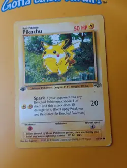1999 Pokemon TCG Pikachu Jungle Set 60/64 Common 1st Edition Red Cheeks - Image 4