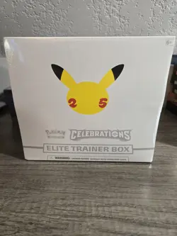 Pokemon TCG: 25th Anniversary Celebrations Elite Trainer Box (2021) 820650809439 - Image 1