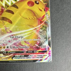 Pikachu VMAX SWSH286 SWSH Sword & Shield Promo Full Art Holo 310HP - Image 4