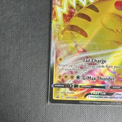 Pikachu VMAX SWSH286 SWSH Sword & Shield Promo Full Art Holo 310HP - Image 5