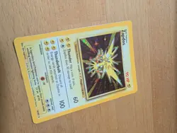 Wizards of the Coast Pokemon TCG Zapdos Base Set Holo Rare 16/102 Basic 90 HP - Image 2