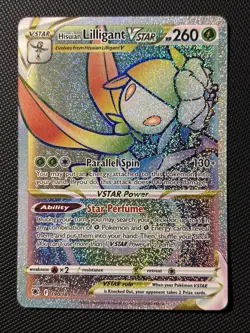 2022 Pokemon SWSH Astral Radiance 190/189 Hisuian Lilligant Vstar - Image 1