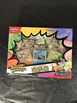 Pokemon Ascended Heroes First Partners Deluxe Pin Collection X2 - Image 1