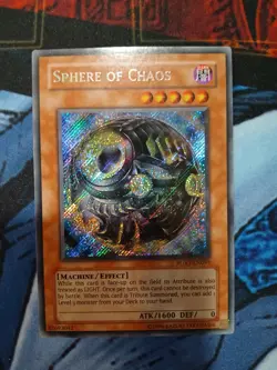 Yugioh Sphere of Chaos RGBT-EN093 UNLIMITED LP SECRET - Image 1