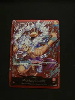 Monkey D. Luffy Leader ST21-001 One Piece TCG - English - NM - Image 1