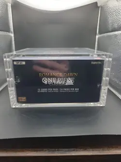 One Piece OP01 Display - Blue Bottom 1. Edition OVP English 1. Wave Pre-Errata - Image 5