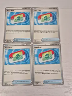 Poke Pad 081/088 x4 (Playset) - Perfect Order Pokemon Card - Deck Building TCG - Image 1