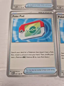 Poke Pad 081/088 x4 (Playset) - Perfect Order Pokemon Card - Deck Building TCG - Image 2