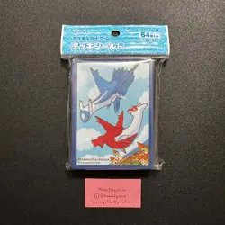 Pokemon Center Japan Latias & Latios ver.2 Card Sleeves 64 COUNT ~ US SELLER - Image 1