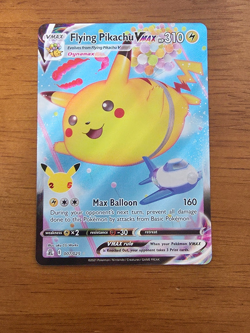 Flying Pikachu VMAX 007/025 Celebrations Full Art Holo Pokemon Card - Image 1