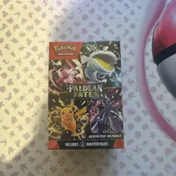 Pokemon TCG Scarlet Violet Paldean Fates Booster Bundle Sealed Factory New - Image 1
