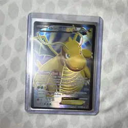 Pokemon Dragonite EX Full Art Holo Ultra Rare 108/111 XY Furious Fists Card - Image 1