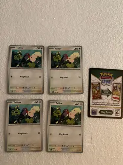 TAILLOW 156/182 Pokemon - Destined Rivals NM/Unplayed + Code Card - Image 1