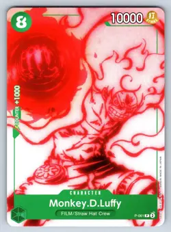 Monkey.D.Luffy (Starter Deck 11: Uta Deck Battle) Promotion Cards P-061 NM - Image 1