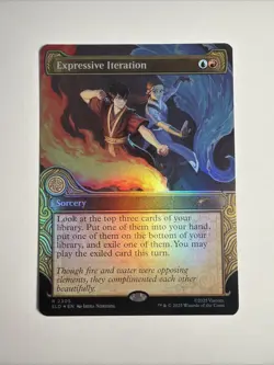 Expressive Iteration (Rainbow Foil) Secret Lair Drop Foil - Image 1