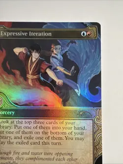 Expressive Iteration (Rainbow Foil) Secret Lair Drop Foil - Image 3