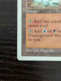 Underground River MTG Core Set 5th Edition Regular LP/ MP - Image 5