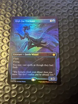 High Fae Trickster (Borderless) Foundations Foil - Image 1