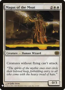 Mint/Near-Mint, English - 1 x MTG Magus of the Moat Mystery Booster/The list - Image 1