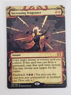 Mtg - Increasing Vengeance (Foil Etched) - (STA) - Mythic - #40 - NM - Image 1