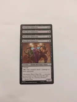 (4) Merciless Enforcers *PLAYSET* Marvel's Spider-Man Regular NM MTG - Image 1