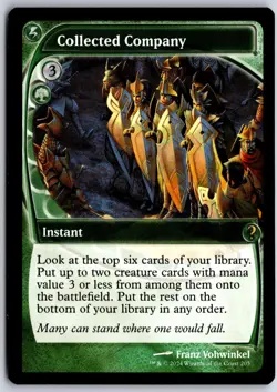 Collected Company (Future Sight) 203 Mystery Booster 2 Magic: The Gathering NM/M - Image 1