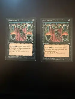Dark Ritual Ice Age x2 MTG Magic The Gathering - Image 1