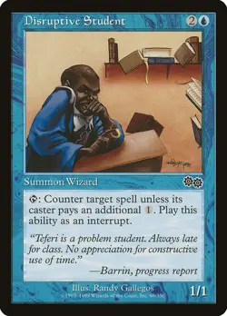 MTG Disruptive Student ** Urza's Saga ** English (NM) - Image 1