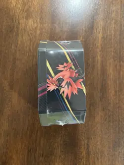 Pokemon TCG Crown Zenith Tin Galarian Moltres Four Packs New Factory Sealed - Image 2