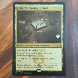Ziatora's Proving Ground MTG Streets of New Capenna Promo Pack Rare EN 261/281 - Image 1