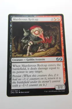 MTG Murderous Redcap x1- -Ultimate Masters-Lightly Played - Image 1