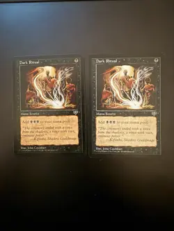 Dark Ritual Mirage x2 MTG Magic The Gathering - Image 1