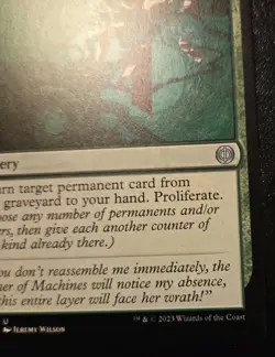 Unnatural Restoration 191/271 Uncommon Phyrexia: All Will Be One MTG - Image 5