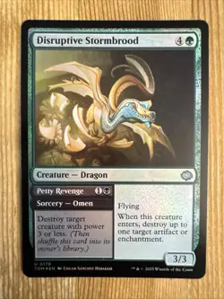 Disruptive Stormbrood - Foil - TDM - MTG - EN - NM - 0178 - Image 1