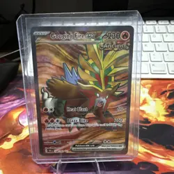 Pokemon TCG Gouging Fire EX 188/162 SV05 Temporal Forces Holo Card - Image 1