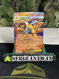 Pokemon Mega Charizard Y ex 030 Mega Evolution Holo Black Star Promo Near Mint - Image 1