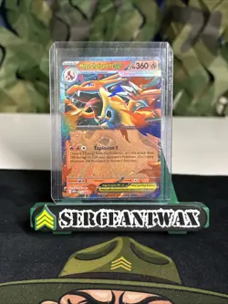Pokemon Mega Charizard Y ex 030 Mega Evolution Holo Black Star Promo Near Mint - Image 3