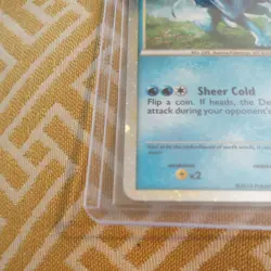 RARE!! Pokemon Suicune HGSS21 Black Star Promo 2010 Cosmo Holo LP/NM ! AWESOME - Image 4