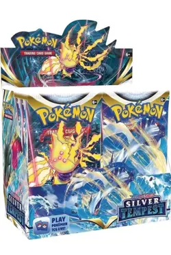 Pokemon TCG Sword & Shield Silver Tempest 36 Pack Factory Booster Box - Image 1