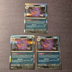 Pokemon Gengar 050/088 Me03: Perfect Order Reverse Holo x3🔥🔥🔥 - Image 1