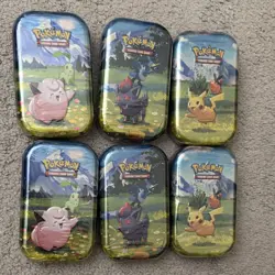 Pokemon TCG - Ascended Heroes Mini Tin Art Set Factory Sealed/New Lot of 6🔥 - Image 1