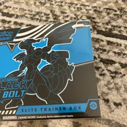Pokemon Black Bolt Elite Trainer Box ETB Sealed S&V Small Hole - Image 2