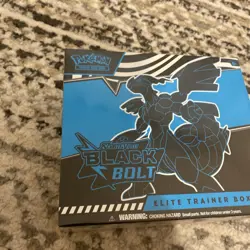 Pokemon Black Bolt Elite Trainer Box ETB Sealed S&V Small Hole - Image 3