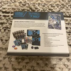 Pokemon Black Bolt Elite Trainer Box ETB Sealed S&V Small Hole - Image 5