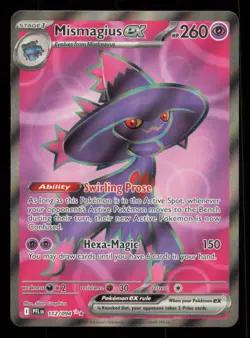 Mismagius ex 112/094 Ultra Rare Phantasmal Flames Pokemon Near Mint - Image 1