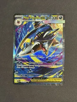 Me02: Phantasmal Flames Pokemon TCG Mega Sharpedo ex 127/94 - Image 1