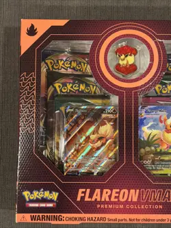 Pokemon TCG: Eevee Evolution FLAREON VMAX Premium Collection - New SEALED 820650101618 - Image 3